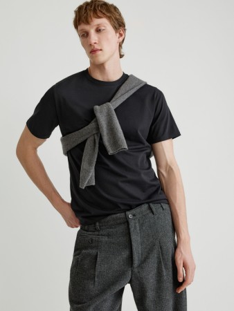 футболка adam slim fit базовая - мужская одежда, обувь и аксессуары слим фит 