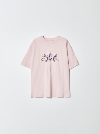 футболка для дома с принтом  x союзмультфильм - женские домашние футболки и лонгсливы