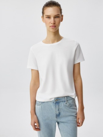 футболка eva slim fit - женская одежда, обувь и аксессуары слим фит 
