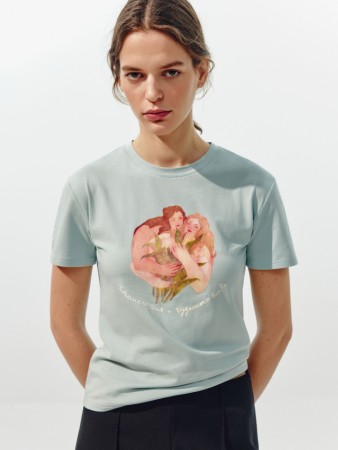 футболка из коллекции art people с анастасией рыбаковой - детская одежда российская 