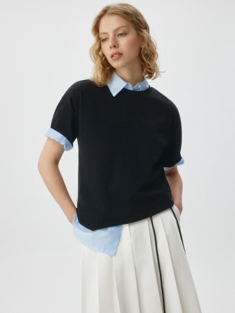 футболка kate oversize fit - женские футболки трикотажные 