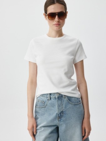 футболка kira slim fit - женские футболки и поло слим фит 