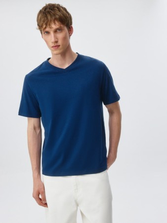 футболка mark regular fit базовая - мужские футболки хлопковые 