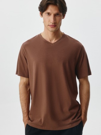 футболка mark regular fit базовая - мужские футболки хлопковые 