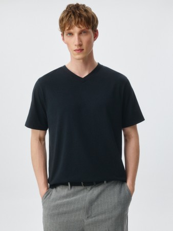 футболка mark regular fit базовая - мужские футболки и поло sela 