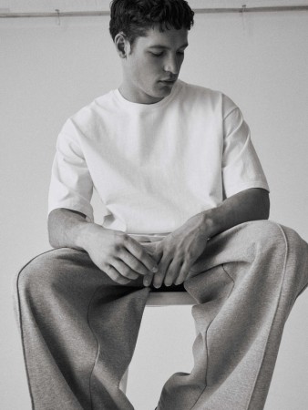 футболка max oversize fit базовая - мужская одежда дешевая 