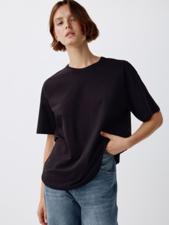 футболка mira oversize fit фотография