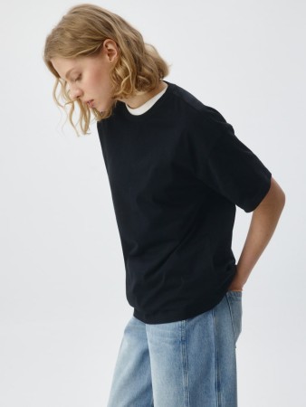 футболка mira oversize fit - женские футболки трикотажные 