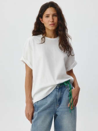 футболка mira oversize fit фотография