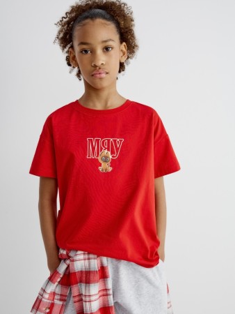 футболка оверсайз для девочек из коллекции  x союзмультфильм фотография