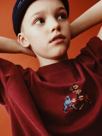 футболка оверсайз для мальчиков из коллекции  x союзмультфильм - детские футболки с принтом 