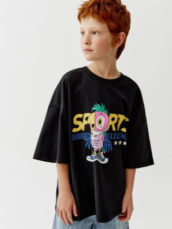 футболка оверсайз для мальчиков из коллекции  x союзмультфильм - детские футболки для мальчиков 