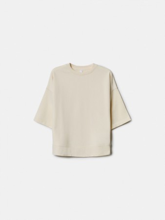 футболка оверсайз из футера - женские футболки и поло бархатные 