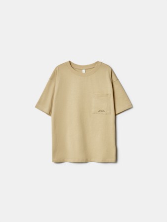 футболка оверсайз с карманом для мальчиков - детская одежда для детей 