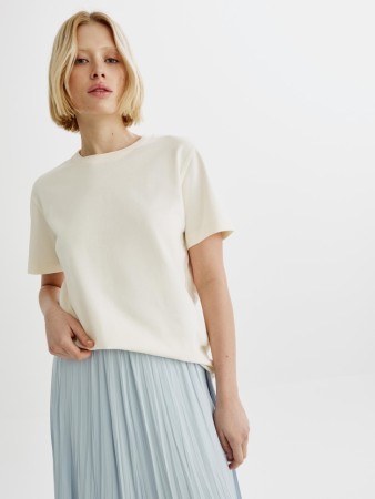 футболка оверсайз с отстрочками - женские футболки российские 