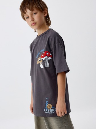 футболка оверсайз с принтом детская из коллекции  archive фотография