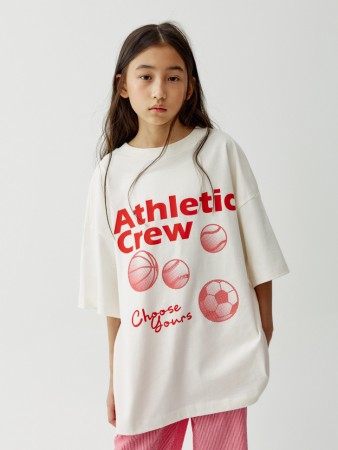 футболка оверсайз с принтом для девочек - детские футболки и поло