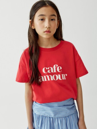 футболка оверсайз с принтом для девочек - детские футболки и поло