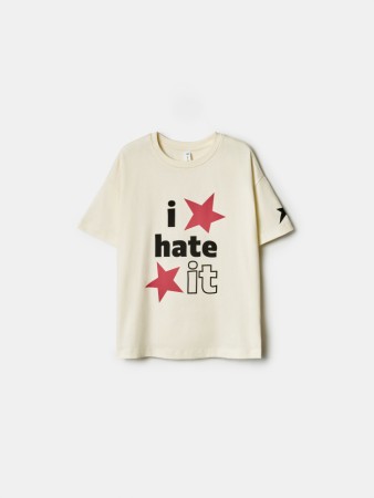 футболка оверсайз с принтом для девочек - детская одежда свободная 