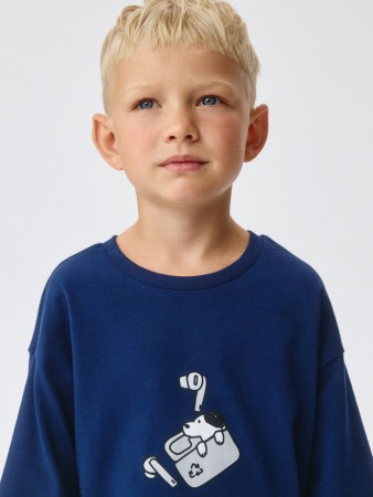 футболка оверсайз с принтом для мальчиков - детская одежда, обувь и аксессуары для всех возрастов для мальчиков 