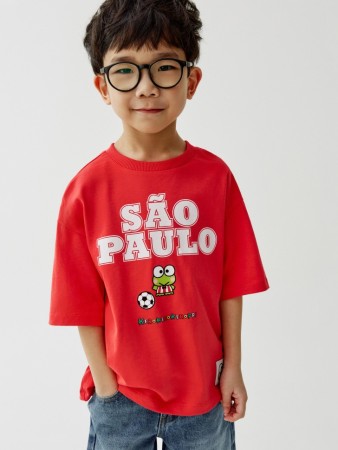 футболка оверсайз с принтом для мальчиков фотография