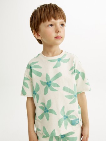 футболка оверсайз с принтом для мальчиков фотография