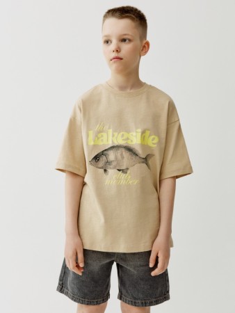 футболка оверсайз с принтом для мальчиков - детские футболки для мальчиков 