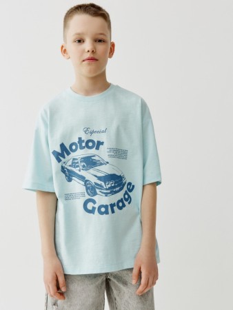 футболка оверсайз с принтом для мальчиков - детские футболки для мальчиков 