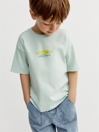 футболка оверсайз с принтом для мальчиков фотография