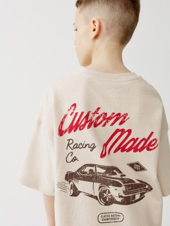 футболка оверсайз с принтом для мальчиков - детские футболки для мальчиков 