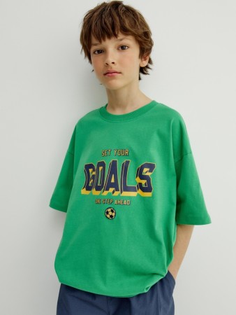 футболка оверсайз с принтом для мальчиков - детские футболки для мальчиков 