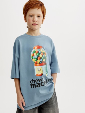 футболка оверсайз с принтом для мальчиков - детские футболки для мальчиков 