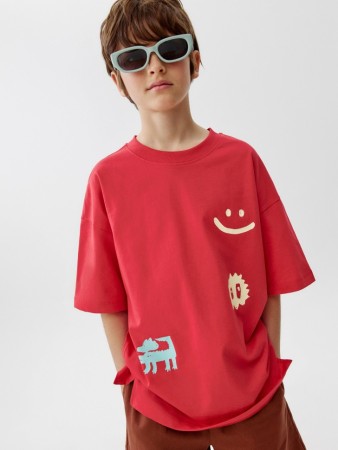 футболка оверсайз с принтом для мальчиков - детские футболки для мальчиков 