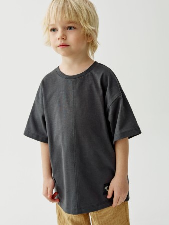 футболка оверсайз с принтом для мальчиков - детская одежда, обувь и аксессуары