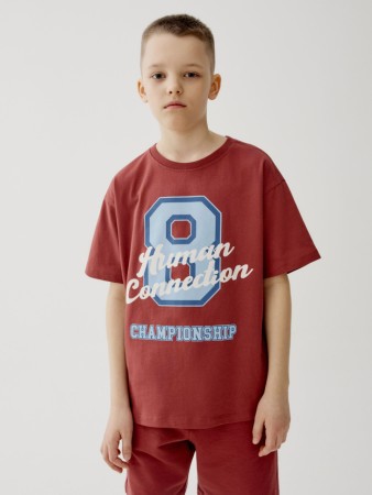 футболка оверсайз с принтом для мальчиков фотография