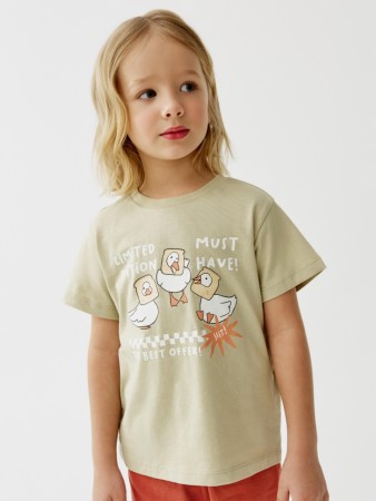 футболка оверсайз с принтом для мальчиков - детская одежда российская 