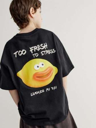 футболка оверсайз с принтом для мальчиков - детская одежда российская 