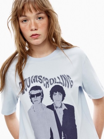 футболка оверсайз с принтом из линейки  young фотография