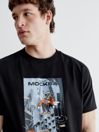 футболка оверсайз с принтом - мужская одежда, обувь и аксессуары оверсайз 