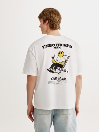 футболка оверсайз с принтом фотография