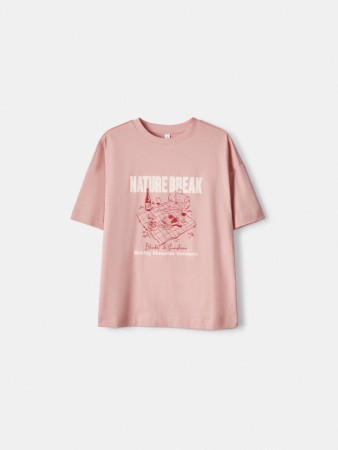 футболка оверсайз с принтом фотография