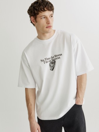 футболка оверсайз с принтом фотография