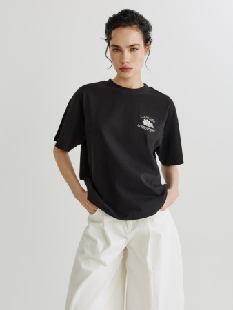 футболка оверсайз с вышивкой фотография