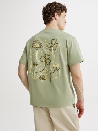 футболка оверсайз с вышивкой - мужская одежда, обувь и аксессуары оверсайз 