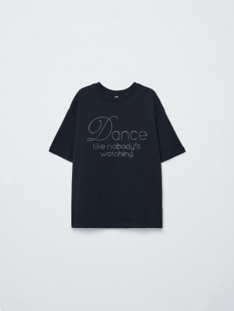 футболка оверсайз со стразами для девочек - детская одежда, обувь и аксессуары для всех возрастов с коротким рукавом 