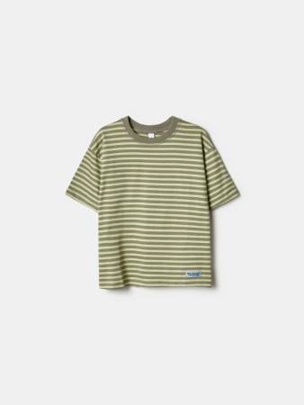 футболка оверсайз в полоску для мальчиков - детская одежда, обувь и аксессуары для всех возрастов в полоску 