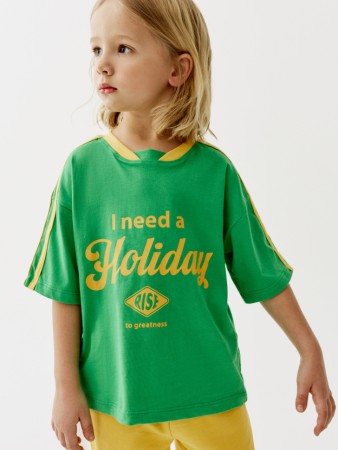 футболка оверсайз в спортивном стиле для мальчиков - детские футболки и поло