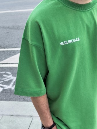 футболка oversize fit из коллекции sela х vasilinciaga - мужские футболки из футера 