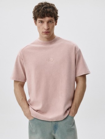 футболка oversize fit с принтом - мужская одежда
