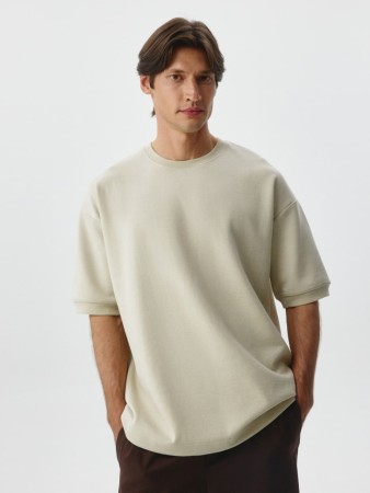 футболка oversize fit - мужские футболки с манжетами 
